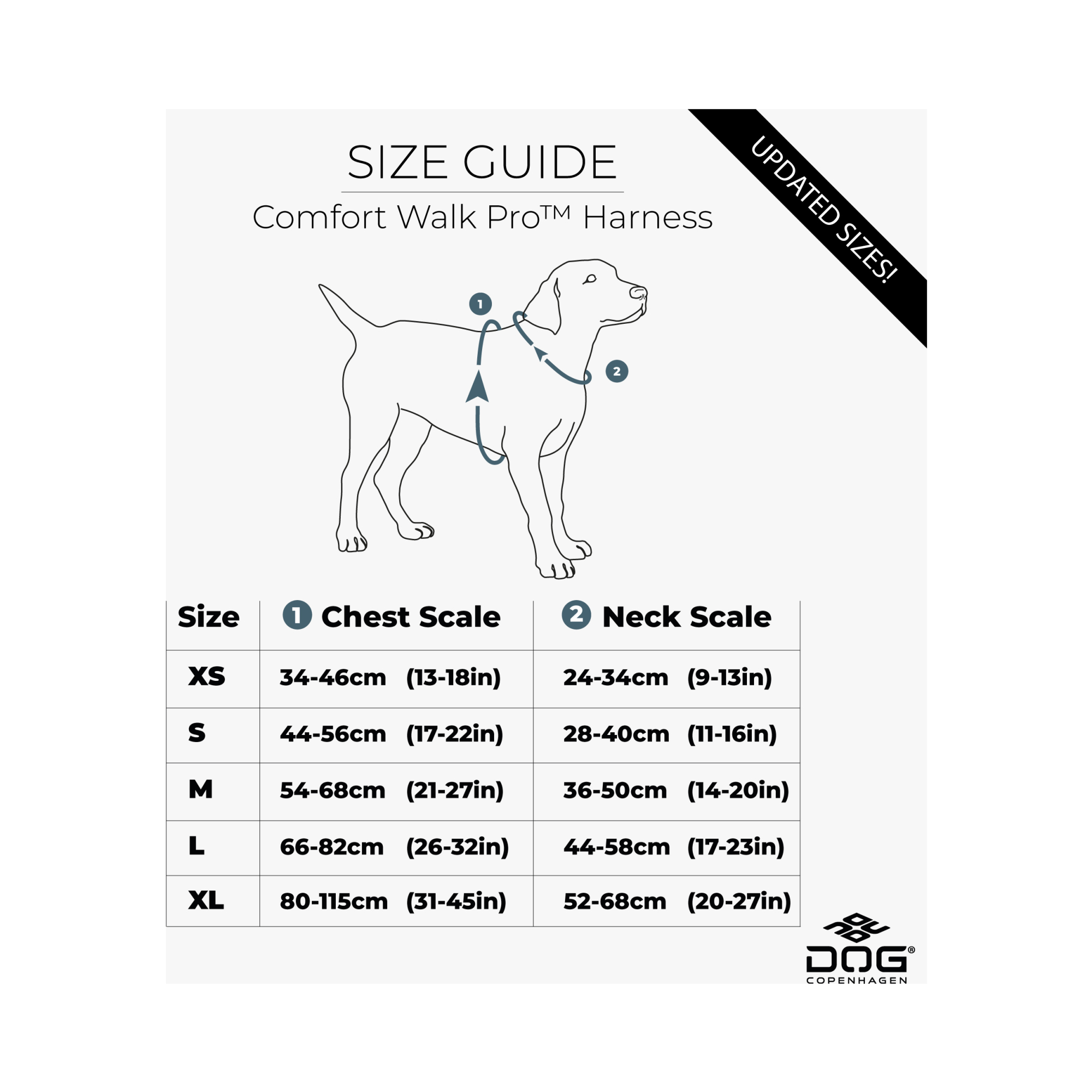 Good2go dog shop harness sizing