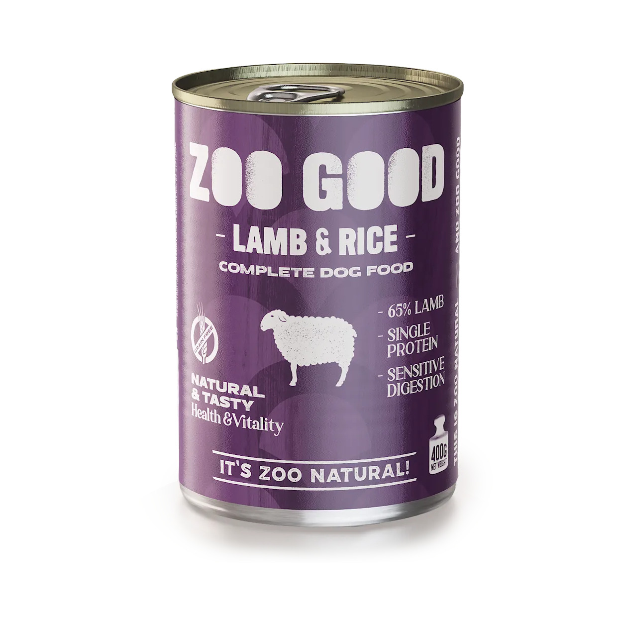 Köp Zoo Good Adult Lamb And Rice Till Din Hund Tinybuddy